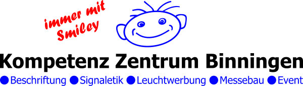 Logo Kompetenz Zentrum Binningen mit Smiley